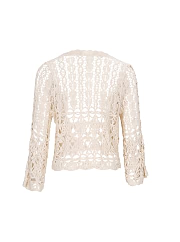esha Women Cardigan in Beige