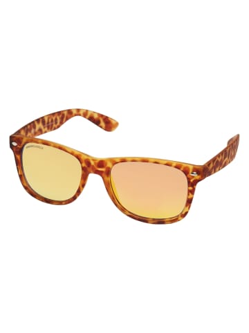 Urban Classics Sonnenbrillen in brown leo/orange