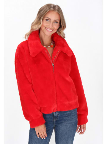 IZIA Women Jacket in red
