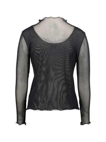 Zero  Langarmshirt transparent in Black Beauty