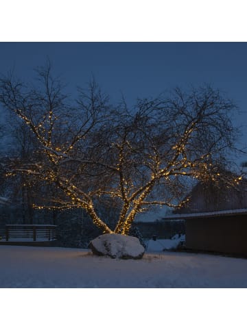 STAR Trading LED Lichterkette koppelbar bis 1500 LED L: 10m in schwarz