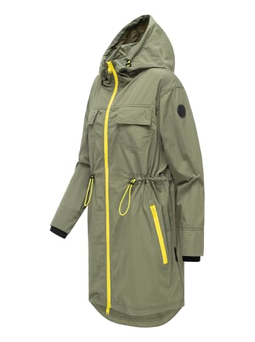 Marikoo Kurzmantel Trüffelbonbon 16 in Olive Leaf