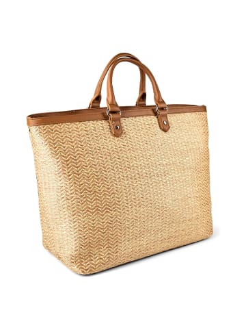 Valentino Kore Shopper Tasche 38 cm in naturale-cuoio