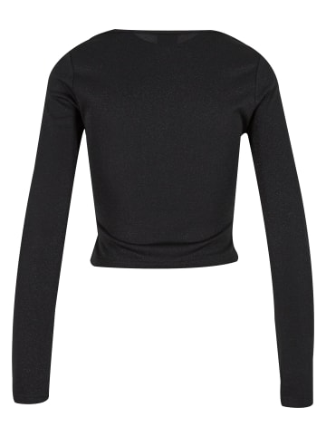 Urban Classics Cropped T-Shirts in black