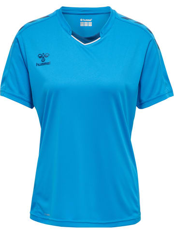 Hummel Hummel T-Shirt Hmlcore Multisport Damen Atmungsaktiv Schnelltrocknend in BLUE DANUBE