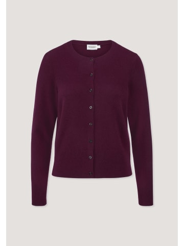 Hessnatur Strickjacke in bordeaux