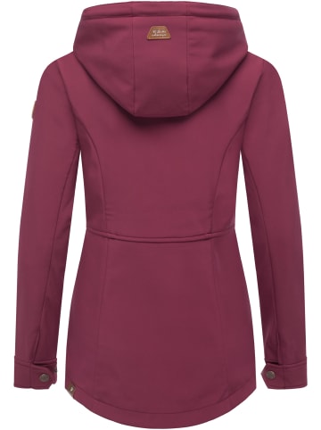 ragwear Softshelljacke Yba in Wine25
