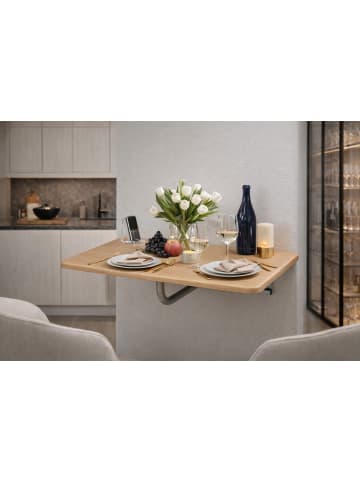 möbel-direkt Wandtisch Hermann in buchefarbene Platte