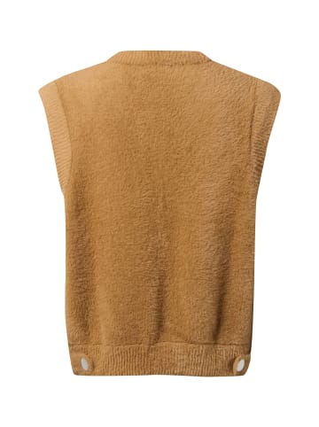 Marie Lund Weste in camel - 0002