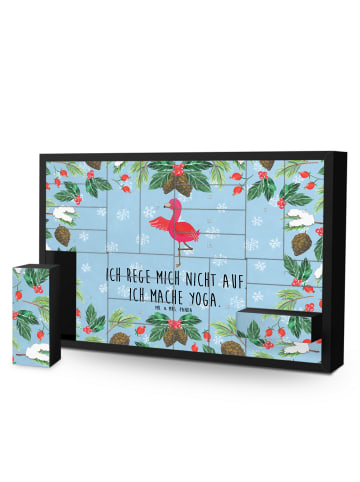 Mr. & Mrs. Panda Adventskalender Selbst Befüllen Flamingo Yoga m... in Eisblau