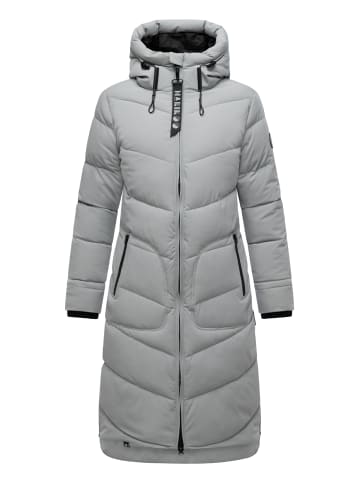 Marikoo Steppmantel Benikoo in Grey