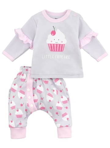 Baby Sweets 2tlg Set Shirt + Hose Little Cupcake in bunt