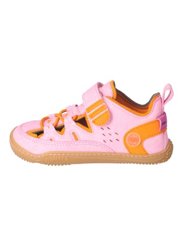 qnuffs Kindergarten Klett Halbschuh/Sneaker in pink