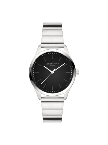 LIEBESKIND BERLIN Armbanduhr The Round Staple in silber