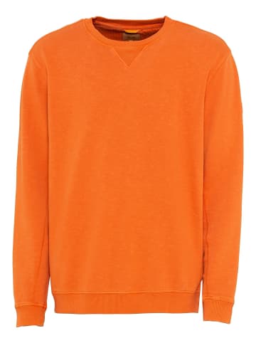 Camel Active Sweatshirt aus Baumwolle in Orange