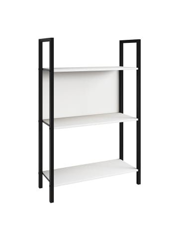 ebuy24 Regal Flakos3 weiß Weiß 56 x 24 cm