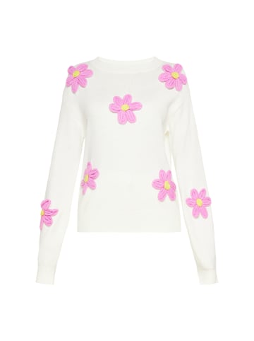 usha FESTIVAL Women Sweater in white