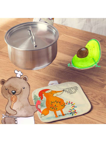 Mr. & Mrs. Panda Topfuntersetzer Fuchs Weihnachten Design mit Sp... in Weiß