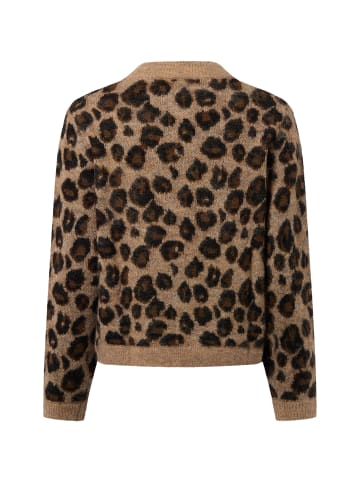 Marie Lund Pullover in braun schwarz - 0001