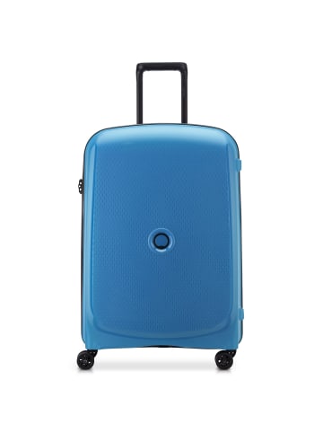 Delsey Belmont Plus 4-Rollen Trolley 71 cm in zink blau