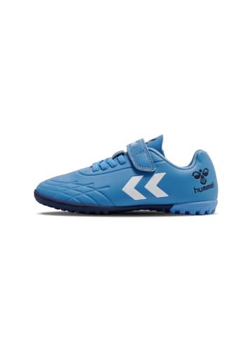 Hummel Elastische Schnürsenkel Fußball Schuh Top Star Kinder in LICHEN BLUE
