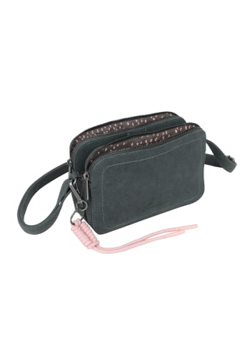Fritzi aus Preußen Crossbody Tasche Jony Suede Jacky in Blau