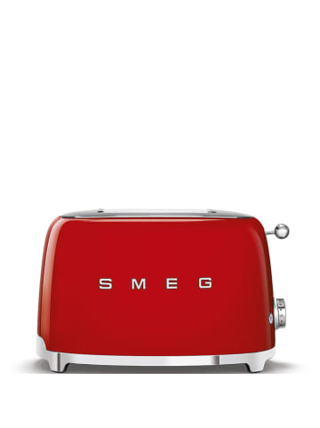 Smeg 2-Schlitz-Toaster 50's Retro Style in Rot