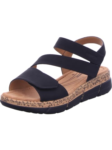 Romika Keilsandalette in schwarz