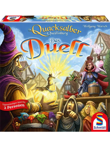 Schmidt Spiele Brettspiel Die Quacksalber von Quedlinburg: Das Duell - Ab 10 Jahren