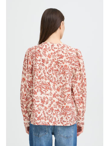 Pulz Langarm PZABRINA Regular fit in Poppy Red