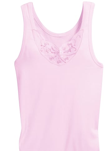 WITT WEIDEN Achselhemd in rosé + bleu + mint