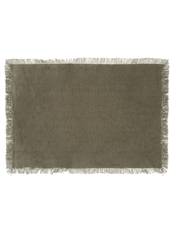 Secret de Gourmet Platzset aus Baumwolle MAHA, 1 Stk. in Khaki, (B) 30 x (L) 45 cm