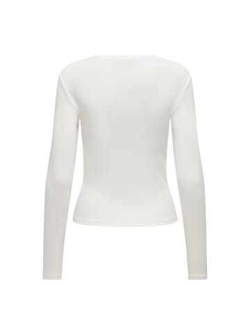 ONLY Longsleeve 1er Pack in Ecru