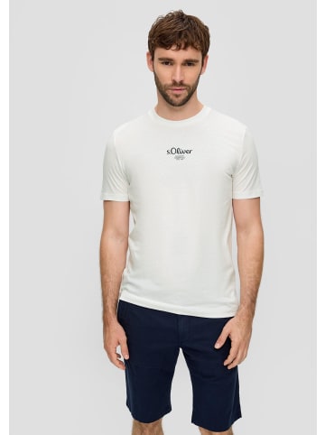 s.Oliver T-Shirt in 01D1_weiß