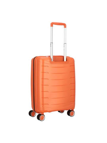 Jump Furano 2 4 Rollen Kabinentrolley 55 cm mit Dehnfalte in mandarine