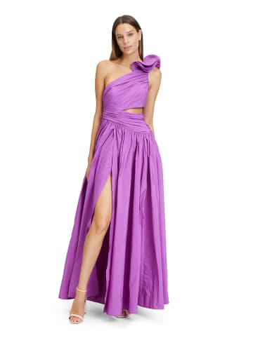 Vera Mont Ballkleid mit Applikation in Shiny Grape