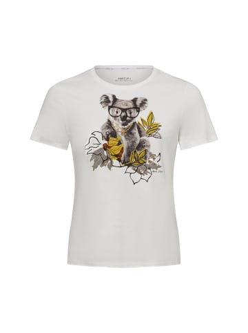 MARC CAIN COLLECTIONS T-Shirt in weiß mehrfarbig