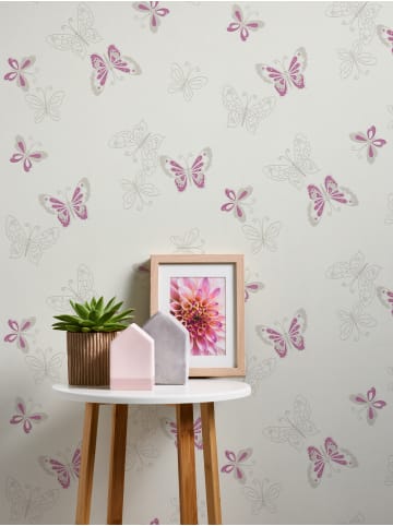A.S. Création Tapete Little Butterflys in Lila