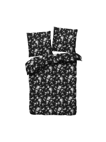 Traumschlaf Bettwäsche Fleur Royale in schwarz