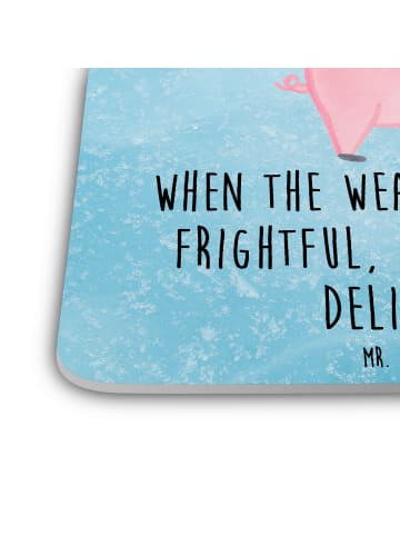 Mr. & Mrs. Panda Untersetzer für Gläser Glühschwein Smörle mit S... in Eisblau