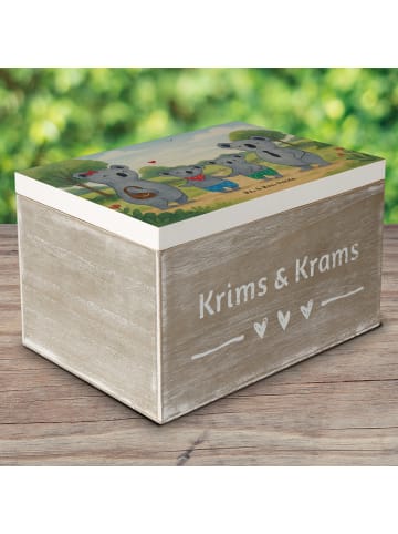 Mr. & Mrs. Panda Aufbewahrungsbox Koala Familie zwei Design ohne... in Weiß