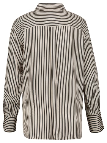 Gerry Weber Bluse Langarm in Ecru/Weiss/Schwarz Streifen