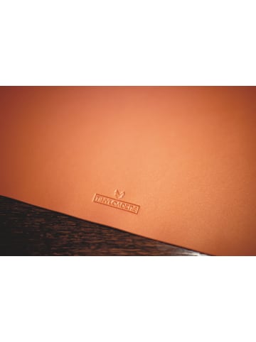 Tinyloaders Platzdeckchen, Platzmatte, Tischset, Unterlage, 43 cm x 34 cm, NUT-BROWN