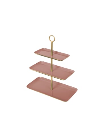 Present Time Etagere Festive - Rosa - 31x16x36cm