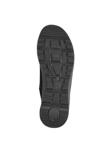 Jana Schnürstiefelette in schwarz