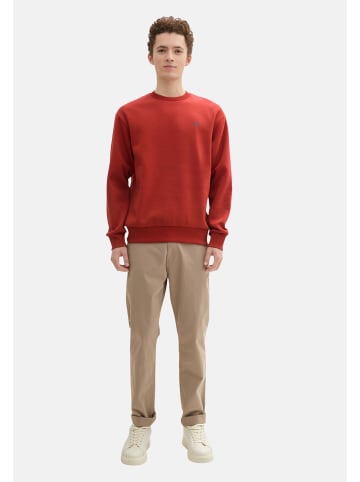 Tom Tailor Sweatshirt in rot