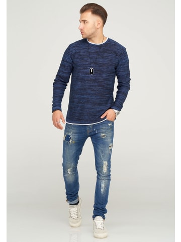 behype Pullover TAAVI in Indigo