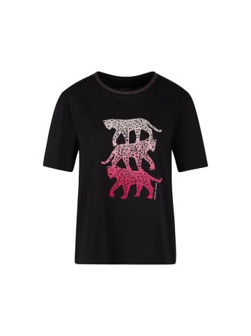 MARC CAIN T-Shirt mit Aufdruck Rethink Together in Schwarz