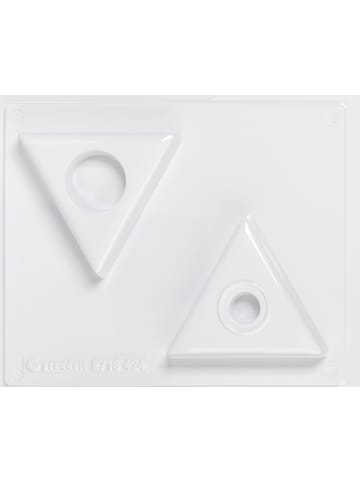 KNORR prandell Gießform Teelichthalter 11,5x11,5 cm farblos