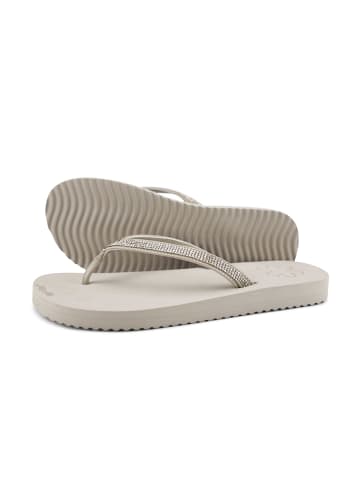 Flip Flop Sandale "flip*glam" in beige